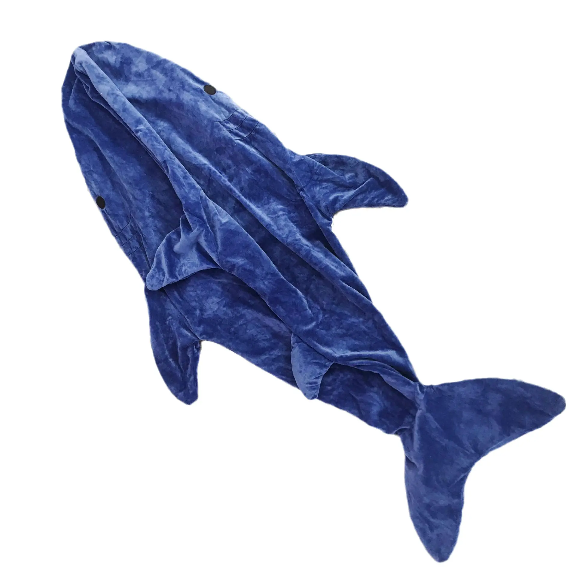 Great White Shark Doll Leather Cover Sleeping Pillow Semi-finished Doll Plush Toy Skin