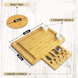<span class=keywords><strong>Plateau</strong></span> à fromages et charcuteries <span class=keywords><strong>de</strong></span> Noël, élégant <span class=keywords><strong>plateau</strong></span> à fruits pour cadeaux <span class=keywords><strong>de</strong></span> maison neuve, <span class=keywords><strong>de</strong></span> mariage ou <span class=keywords><strong>de</strong></span> fiançailles, ou d'<span class=keywords><strong>anniversaire</strong></span> - Product Image 2