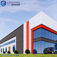 Almacén de Estructura de Acero Prefabricado Personalizado para Proyectos de Campo en Canadá y Taller Integrado para Plantas Industriales Ligeras