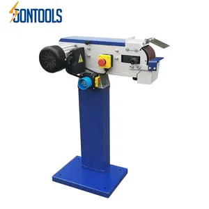 4 "X 48" 2-Wheel Logam Belt Grinder/Sander Bagus untuk Pisau Membuat dan Menggunakan