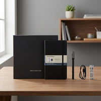Set de Blocs de Notas Digitales Inteligentes Moleskine con Bolígrafo y Papel de Alta Tecnología para Tomar Notas de Forma Eficiente, Modelo 107339-1