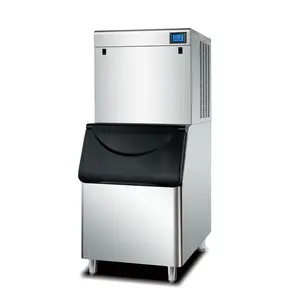 Restoran için mutfak ekipmanları 130KG/24H blok kare küp buz yapma makinesi