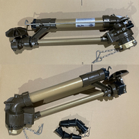Usine directe 2 pouces Turbo Big Gun arroseur avec conception de bride Irrigation de jardin à longue portée pour les fermes
