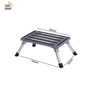 Personal Aluminum Car Wash Working Platform Folding <strong>Step</strong> Stool Ladder