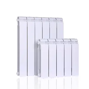 China Supplier Double Channel Die Casting Aluminum and Steel Composed Bimetal Radiator 350mm 500mm 600mm