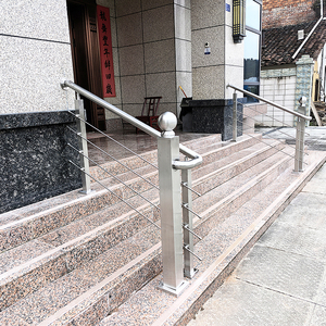 Poteau d'<span class=keywords><strong>angle</strong></span> <span class=keywords><strong>en</strong></span> acier inoxydable pour garde-corps câblé, design minimaliste, pour balcon intérieur et <span class=keywords><strong>escalier</strong></span>, plaque de montage à 90 degrés - Product Image 5