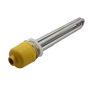 Tube chauffant électrique à immersion DN40 DN50 1.5/2 pouces 220 380V SS304 tige chauffante réservoir d'eau thermique à huile chaudière 115 bride - Product Image 3