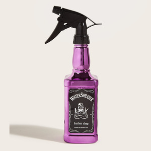 Pulvérisateur d'eau pour salon de coiffure, flacon vaporisateur de cheveux à brume fine pour hommes, utilisation en salon de coiffure, 3 tailles disponibles, violet, rouge, transparent - Product Image 2