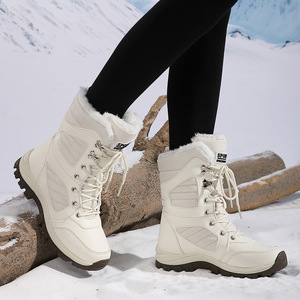 QLFashion Factory Direct Cross-border New <strong>Winter</strong> Cotton Shoes <strong>Womens</strong> Thickened Warm Snow <strong>Boots</strong> - Product Image 4