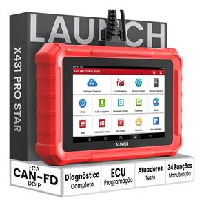 Escáner de Diagnóstico Profesional Launch X431 Pro 32+ con Reinicio CANFD DOIP, Sistema Completo OBD2, Pro Star Launch para Todos los Autos - Product Image 1
