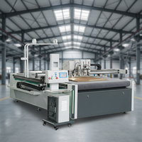 Cortadora CNC de Cama Plana, Plotter para Cartón, Cajas de Cartón, Acrílico, Máquina de Corte de Adhesivos