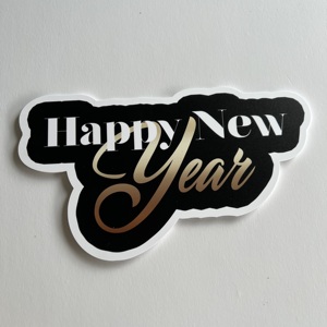 Tùy chỉnh tái chế PVC Thẻ quà tặng bảng hiển thị bền UV bảo vệ không thấm nước Độ phân giải cao in chết cắt hình dạng khác nhau - Product Image 2