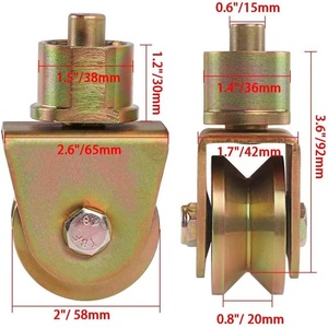 Ruota per Cancello Scorrevole a 360 Gradi OEM ODM Utilizzata in Meccanismi di Sollevamento e Posizionamento - Product Image 1
