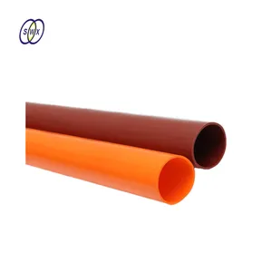 Tubo de silicona de manguera de goma flexible común extruido personalizado