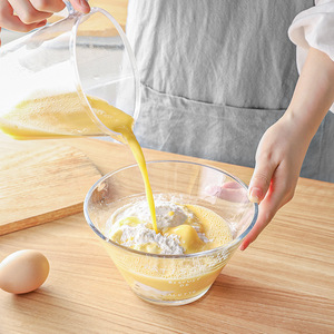 Measuring Cup With Graduations 300ML 600ML 1000ML Heat Resistant <b>PS</b> Material For Baking Kitchen Use - Product Image 4