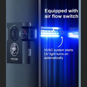 Purificador de Aire UV Inteligente Automático SOTO KX Pro para Conductos HVAC con WiFi, Enchufe US/EU, Comercial, Elimina Contaminantes del Aire - Product Image 2