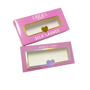 Caja de Regalo Personalizada para Pestañas, Estilo Boutique, Decoración Exquisita, para Regalos de Belleza y Distribución de Regalos de Alta Gama - Product Image 3