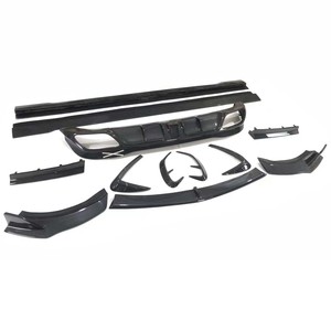 Kit Carrozzeria in Fibra di Carbonio Nera Stile MSY di Alta Qualità per <span class=keywords><strong>Mercedes</strong></span>-Benz Classe <span class=keywords><strong>S</strong></span> W223 M Sport: Labbro Anteriore, Diffusore Posteriore e Fiancate - Product Image 1
