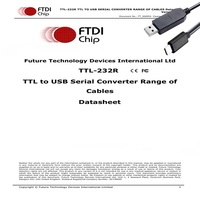 Câble série 1m USB vers Type C TTL-232R FTDI Chip 3.3V/5V/1.8V