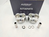 Pistón de Motor de Alto Rendimiento OE 12010-CK80A 84mm 0.00 0.25 0.50 Compatible con Nissan Qashqai X-Trail MR20, Juego de Componentes para Reconstrucción