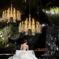 Lámpara de Araña de Cristal Dorada Estilo María Teresa Europea para Bodas, Hotel, Sala de Estar, Lámpara Colgante de Lujo