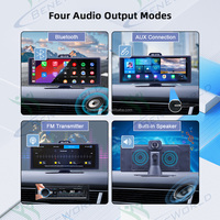 10.26 inç IPS Android 15 Sekiz Çekirdekli Akıllı Araç Monitörü 4G LTE Kablosuz CarPlay Android Auto Araç Kamerası 4+64GB 8+128GB OEM Tedarikçi