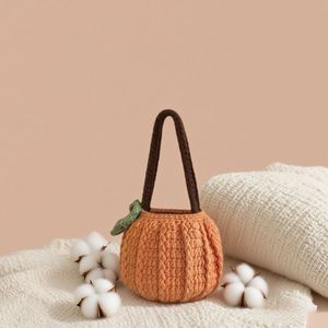 Mini Pompoenzak Gehaakt Pop Gehaakte Pop Haak Speelgoed Handgemaakt Amigurumi Breiwerk Benodigdheden Diy Breien - Product Image 3