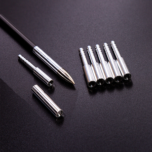 New Archery 4.2mm/5.2mm Adapter <strong>Arrow</strong> <strong>Inserts</strong> for Screw in Points Broadheads Tips Hunting Compound Recurve Traiditional Bow - Product Image 4