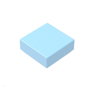 50pcs 가방 빌딩 블록 코드 3070 1x1 플랫 세라믹 타일 ABS 플라스틱 소재 주요 브랜드와 호환 가능 여러 색상 - Product Image 2