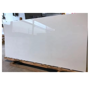 Đá cẩm thạch nhân tạo nhìn Nano tinh thể màu trắng tinh khiết Nano Tinh thể thủy tinh đá Nano kính tấm - Product Image 2