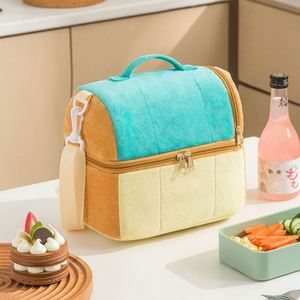Custom Printed Portable Large Insulated Tote Bag Thermal Lunch <b>Cooler</b> Bag for Women with Strap - Product Image 2