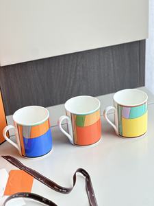 Nouvel ensemble de 3 tasses en porcelaine à motif de cheval nord-européen - Product Image 6