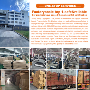 <span class=keywords><strong>Valigia</strong></span> Trolley Multifunzione Portatile con Guscio Rigido, Colore Solido, Chiusura a Cerniera, Apertura Laterale - Product Image 6