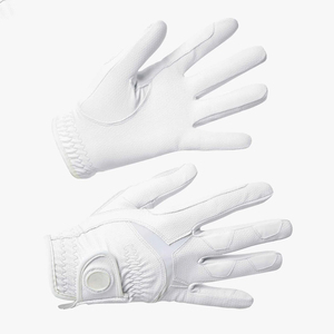 High Quality Top Trending Anti-Slip Leather Full <b>Finger</b> Unisex Horse Riding Gloves Professional Equestrian Winter - Product Image 1