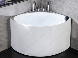 Bañera de esquina de <span class=keywords><strong>pie</strong></span> para interiores, moderno, <span class=keywords><strong>a</strong></span> medida, acrílica, pequeñ<span class=keywords><strong>a</strong></span>, gran oferta - Product Image 4