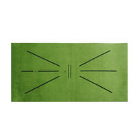 YIHUI Mini entraîneur de balançoire de golf bon marché avec fonction de détection Matériau SBR 60x30cm Tapis de frappe de pratique droite/gauche