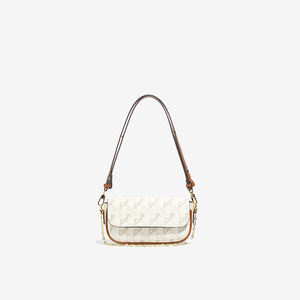 Bolso de Mano de Moda para Mujer, Duradero y Portátil, de Material PU, con Cadena Decorativa, Estilo Bandolera y Función Antirrobo - Product Image 5