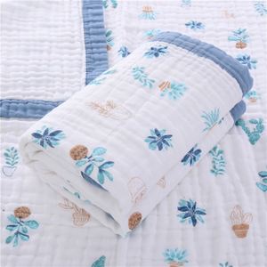 Manta de Muselina de Algodón Orgánico Moderna para Bebé, Toalla de Baño de Gasa de 6 Capas, Manta de Muselina Plegable con Dibujos Animados para el Baño de los Niños - Product Image 6