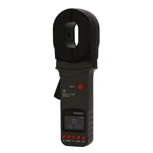 Updated Version FR2000C+ test accuracy Inductive mode Measures the grounding resistance Clamp On Meter for power