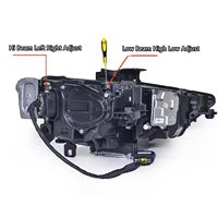 Usine 1 paire de phares LED pour voiture A3 S3, phares avant, ensemble de phares pour Audi A3 S3 8V.5 2017 2018 2019