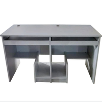 Ensemble de mobilier scolaire moderne : bureau et chaise d'étude pour étudiants, structure en acier, plateau en MDF, 1200*600*720, pour salle de classe et salon