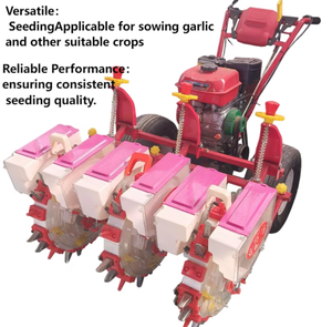 Tự Hành Ba Hàng Xăng Gieo Hạt Máy Gieo Hạt & Cấy Cho Ngô & Đậu Tương Phân Bón Applicator Cho Hiệu Quả Gieo - Product Image 2