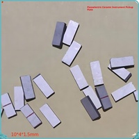 Capteur de vibration piézoélectrique en céramique pour instrument de musique 10*1*1mm, modèle 1010, fourni par l'usine en Chine