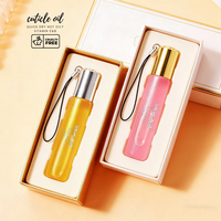 SAGALAG Stylos à Huile pour Cuticules 10ml avec Porte-clés, Logo Personnalisé, Roll-on à Huile pour Ongles, Soin des Cuticules Mini Luxe pour Manucure