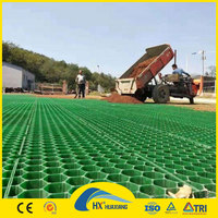 Grille d'herbe de plantation en plastique de pavé d'herbe résistante pour le stationnement commercial de verdissement de bord de route