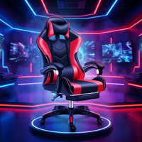 Chaise de Gaming Rose Luxe à Dossier Haut Réglable et Pivotante avec Haut-parleurs – Offre Spéciale