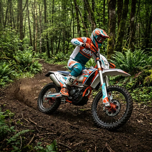Nouvelle moto tout-terrain professionnelle 300cc pour adultes, moteur Zongshen NC300S, 4 temps, 25kW, 6 vitesses, <span class=keywords><strong>enduro</strong></span>, motocross, hors route - Product Image 2