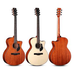 Guitares de haute qualité 41 pouces <span class=keywords><strong>guitare</strong></span> acoustique GA corps débutants Folk <span class=keywords><strong>guitare</strong></span> acoustique électrique fabricant pour la vente en gros - Product Image 1