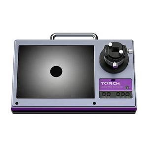 光ファイバー検査顕微鏡 80/200/400X 光ファイバー検査スコープ FM100E SC/FC/LC/MPOコネクタ用 8インチスクリーン付き - Product Image 2