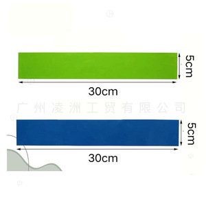 Bande élastique pour pieds de chaise, sangle de résistance pour yoga, ensemble de 6 pièces pour usage domestique, vert et bleu - Product Image 4